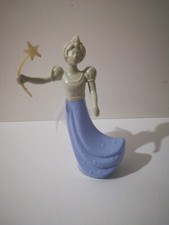 Avon Leere Perfume Bottle Blue Fairy with Wand glowing in the dark Fee mit Zaub