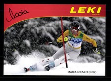 Maria Riesch Autogrammkarte