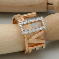 Ring Damen Gold Love 0,18ct G-si Brillant in 585/14K Rosegold - Gr. 55