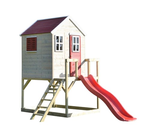 Kinderspielhaus stelzenhaus - kinderspielhaus,