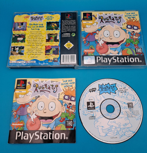 Ps1 spiel rugrats auf der - rugrats,