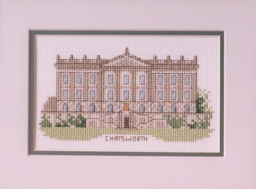 Chatsworth haus kreuzstich set - chatsworth, kreuzstich-set