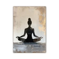 Leinwanddruck  Yoga Wandkunst