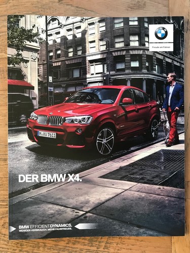 Prospekt brochure bmw - bmw, x4