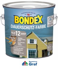 BONDEX Dauerschutz-Farbe Holzfarbe / 2,5 L / verschiedene Farben / #873