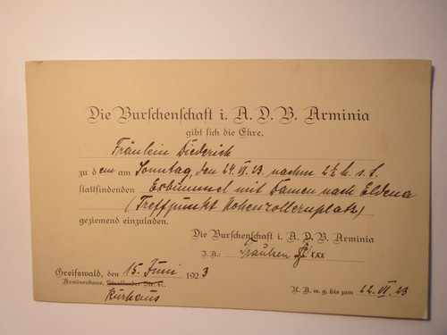 Greifswald burschenschaft - greifswald,