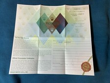 Rolex Zertifikat Garantie