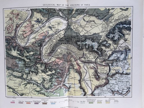 1877 geologische karte von - 1877,