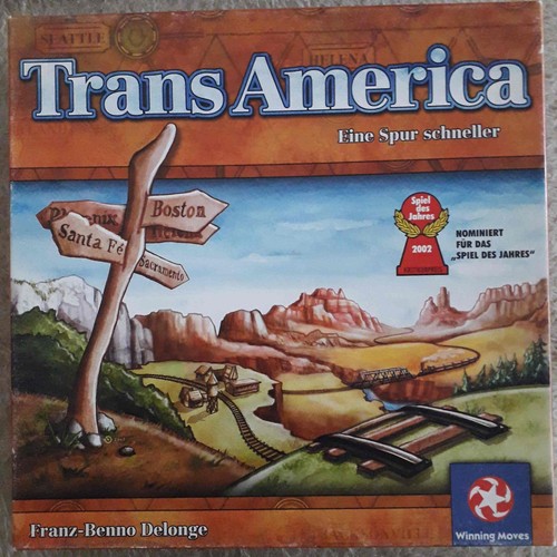 Trans america brettspiel von - america,