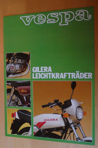 Original 1982 prospekt vespa - original,