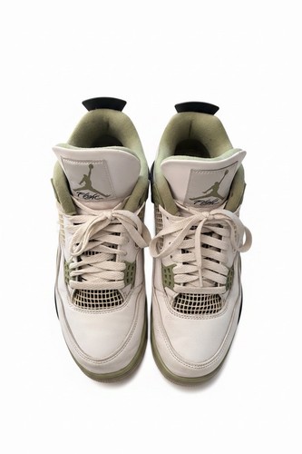 Air jordan oil green - 4,