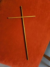Kreuz Messingkreuz Metallkreuz antik Weihnachten