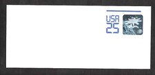 Briefumschlag " 3-D Hologramm / USPS 1989 Weltraum " ; zu 25 ct.; postfrisch