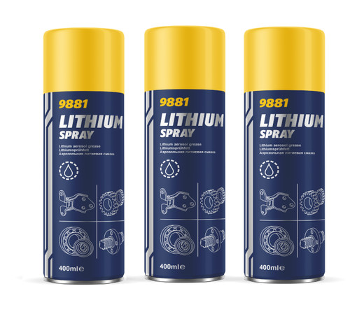 400ml mannol lithium - 3x,