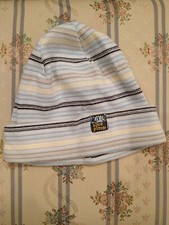 TCM Tchibo * Mütze * Baby Kleinkind one size * Ringel hellblau weiß blue pirate