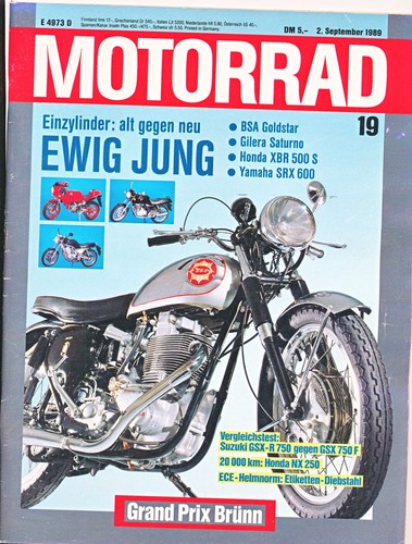 Motorrad 1989 bsa - motorrad,
