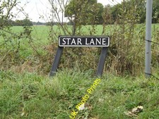 Foto 6x4 Star Lane Schild