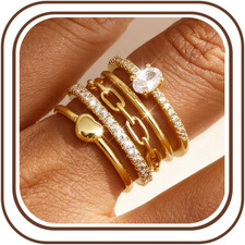 Stück ringe gold silber - stück,