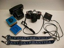 Praktica MTL 5 B Pentacon Kamera DDR VEB Blitz Elgawa N128 Fotokinoverlag-Hefte