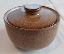 Zuckerdose mit Deckel Melitta Friesland Ceracron Heidelberg Effekt Braun