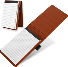 Notizblockhalter aus Leder
