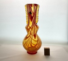 70er Glas Vase - Laura Glassworks - Tarnowiec