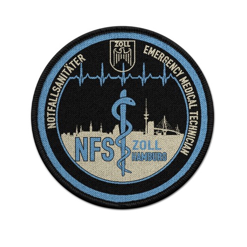 Patch notfallsanitäter zoll - notfallsanitäter,