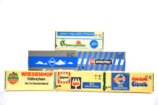 Seecontainer 20Fuss 6x H0 1:87 Eisenbahn Container beklebt  Set U8