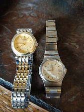 1 XSelection & 1 x TEMPIC Damenuhr Bicolor Vintage Damenuhr Quarz, 836 101 6 21