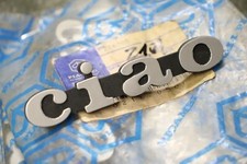 Piaggio Ciao 25 50 original Emblem 9,4cm 216705 Targhetta für Seitendeckel Cover