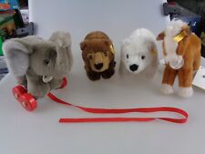 4 Steiff Nachziehtiere KFS Elefant Trampili - Pferd Niki - Bär Urs - Eisbär Arco