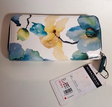 Damen Geldbörse Mark Adam Blumen Farbig Groß, Portemonnaie