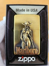 Zippo Marlboro Cowgirl 3D