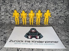 5xMultimac Minifigur Space Driver gelb Vintage