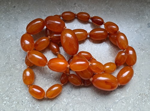 Vintage bakelite catalin bead - vintage,