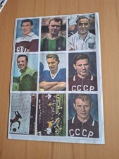 Fussball  Sammelbilder von Heinerle 9 x Reprint (Sammlungauflösung)