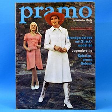 Pramo Praktische Mode 2 1972 mit Schnittbogen Mode Verlag für die Frau | DDR C