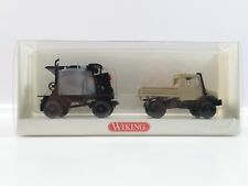 1:87 Wiking 4050326 Gussasphaltkocher mit Unimog U 140 W3 