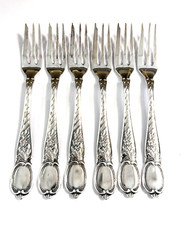 6 Kuchengabeln Clarfeld Barock