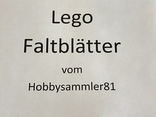 Lego Faltblatt Faltblätter