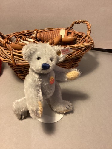 Orig steiff teddy hellgrau aus - orig.steiff,