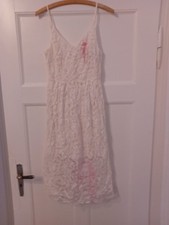 Halloween Kostüm Brautkleid mit fake-Blutflecken Gr.38/40