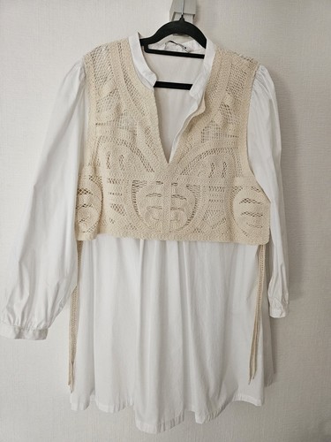 Zara damen tunikabluse bluse - tunikabluse,