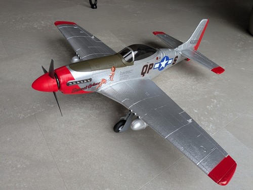 Modellfugzeug mustang 51d - mustang, p-51d
