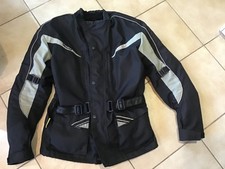 Roleff Racewear  Waterproof  Motorradjacke m. Projektoren Textiljacke *TOP*