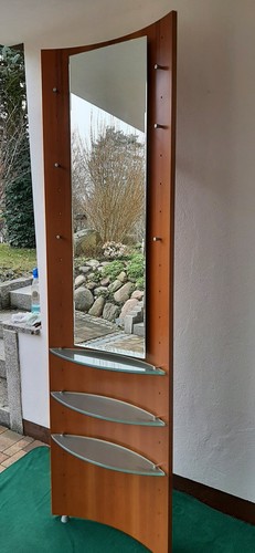Garderobenpaneel mit spiegel - garderobenpaneel,