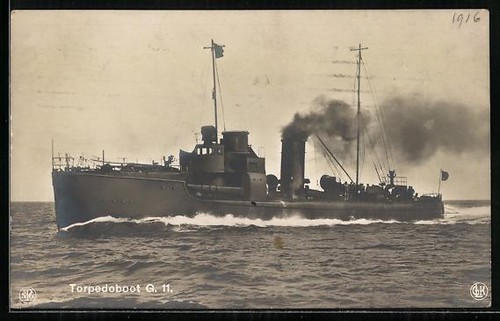 Torpedoboot in voller - in,
