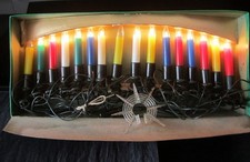 OSRAM alte Lichterkette 16 Kerzen Christbaum Weihnachtskette Kerzen Ersatzteil