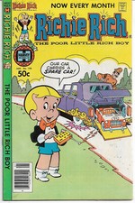 HARVEY Copper Age : Richie Rich #198 (Warren Kremer) 1981