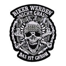 Aufnäher Aufbügler Biker